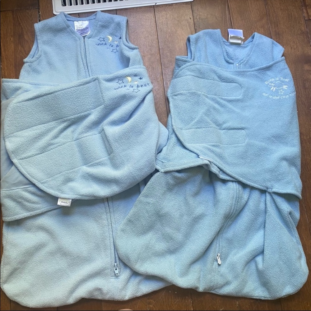 Halo Swaddle Sleep Sacks 3-6 months x 2